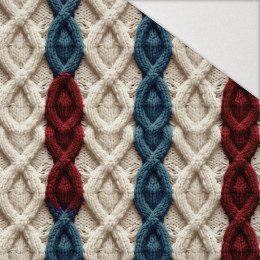 IMITATION SWEATER WZ. 7 - Hydrofobowa dzianina drapana 