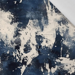NAVY GRUNGE wz. 1 - tkanina bawełniana