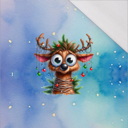 Christmas animal wz. 6 - panel (60cm x 50cm) SINGLE JERSEY