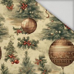 Vintage Christmas wz.8 - tkanina szybkoschnąca