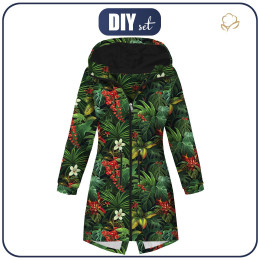 PARKA DAMSKA (ANNA) - WILD JUNGLE WZ.10 - zestaw do uszycia
