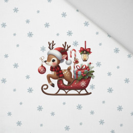 WINTER ANIMALS wz.18 - panel (60cm x 50cm) Panama 220g