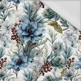 WINTER FLOWERS WZ.3 - tkanina wodoodporna