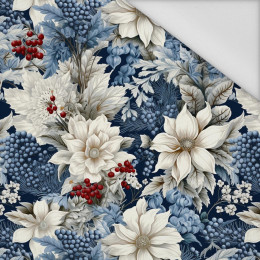WINTER FLOWERS WZ.7 - tkanina wodoodporna