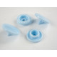 Napy KAM, zatrzaski plastikowe 12mm - baby blue 10kpl