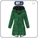 PARKA DAMSKA (ANNA) L - DAMASCO / zielony - softshell 
