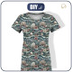 T-SHIRT DAMSKI - SEA WORLD WZ. 1 - zestaw do uszycia