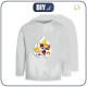 Longsleeve (146/152) - WOZY STRAŻACKIE / acid (szary) - single jersey 