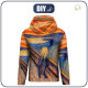 BLUZA DAMSKA (POLA) CLASSIC Z KAPTUREM S - KRZYK (Edvard Munch) - zestaw do uszycia 