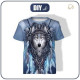 T-SHIRT DZIECIĘCY - SPIRIT WOLF - zestaw do uszycia (128/134)
