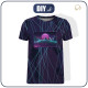 T-SHIRT MĘSKI - NEON GALAXY WZ. 12 - zestaw do uszycia