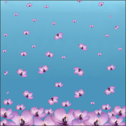 ANIMALS CRACKED wz.1 (FLOWERS) - softshell
