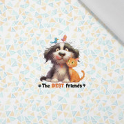 ANIMALS CUTE wz.3 - panel (60cm x 50cm) tkanina bawełniana