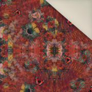 ANIMALS MANDALA WZ.11- Welur tapicerski