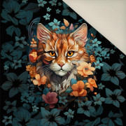 ANIMALS MANDALA wz.12 - panel (60cm x 50cm) - Welur tapicerski