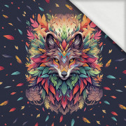 ANIMALS MANDALA wz.1 - PANEL (60cm x 50cm) dzianina pętelkowa z elastanem ITY