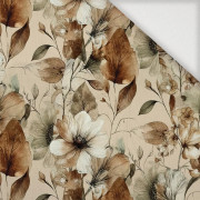 AUTUMN FLOWERS wz.22- Slub Weave