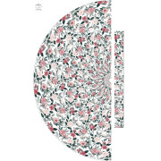 BEAUTIFUL FLOWERS - panel na spódnicę "MAXI" - jersey wiskozowy