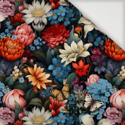 Butterfly & Flowers wz.10 - Tkanina na obrusy