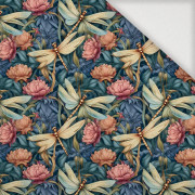 Butterfly & Flowers wz.11 - Tkanina na obrusy
