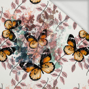 Butterfly & Flowers wz.13 - dresówka pętelkowa