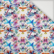 Butterfly & Flowers wz.16 - Tkanina na obrusy