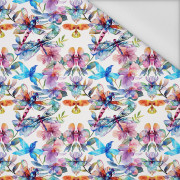 Butterfly & Flowers wz.16 - tkanina wodoodporna