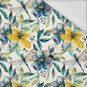 Butterfly & Flowers wz.8 - tkanina wodoodporna