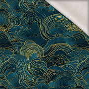 By the Sea Wz. 14 - dzianina drapana z elastanem ITY