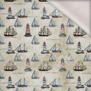 By the Sea Wz. 5 - dzianina drapana z elastanem ITY