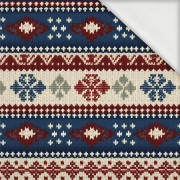 CHRISTMAS SWEATER wz.10 - dzianina pętelkowa z elastanem ITY