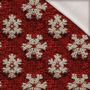 CHRISTMAS SWEATER wz.2 - dzianina drapana z elastanem ITY