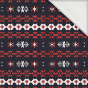 CHRISTMAS SWEATER wz.8 - dzianina pętelkowa z elastanem ITY