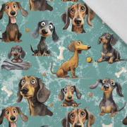 DOGS WZ. 3 - tkanina bawełniana