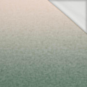 OMBRE / ACID WASH - zielony (blady róż) - panel, dzianina pętelkowa 
