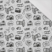 FOTOGRAF (HOBBY I ZAWODY) - szary / acid - single jersey z elastanem 
