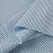 Dzianina prążkowana (ściągaczowa) - BABY BLUE (D-75)