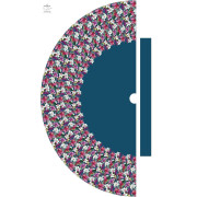 EXOTIC ORCHIDS WZ. 1 - panel na spódnicę "MAXI"