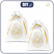 Woreczki prezentowe - HAPPY EASTER - zestaw do uszycia - MAŁY