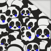 PANDY / classic blue - dresówka pętelkowa 