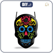 PANEL NA SASZETKĘ - CZASZKA / etno kolor