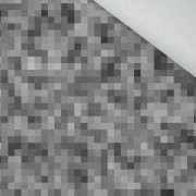 PIKSELE WZ. 2 / szary - dzianina drapana z elastanem ITY