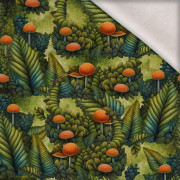 BOHO FOREST WZ. 1 - dzianina drapana z elastanem ITY