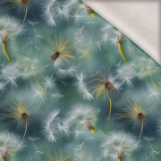 WATERCOLOR DANDELION WZ. 2 - dzianina drapana z elastanem ITY
