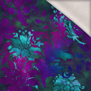 FLORAL WZ. 2 - dzianina drapana z elastanem ITY