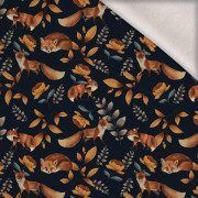 FOX TIME (INTO THE WOODS) - dzianina drapana z elastanem ITY