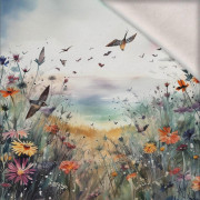 MAGIC MEADOW WZ. 10 - PANEL (75cm x 80cm) dzianina drapana z elastanem ITY