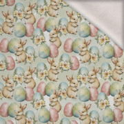 BUNNY EASTER WZ. 2 - dzianina drapana z elastanem ITY