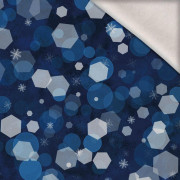 ZIMOWE HEKSAGONY (WINTER IS COMING) - dzianina drapana z elastanem ITY