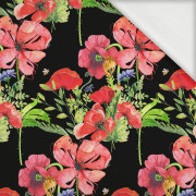 MAKI WZ. 2 (NA ŁĄCE) / czarny - dzianina pętelkowa z elastanem ITY